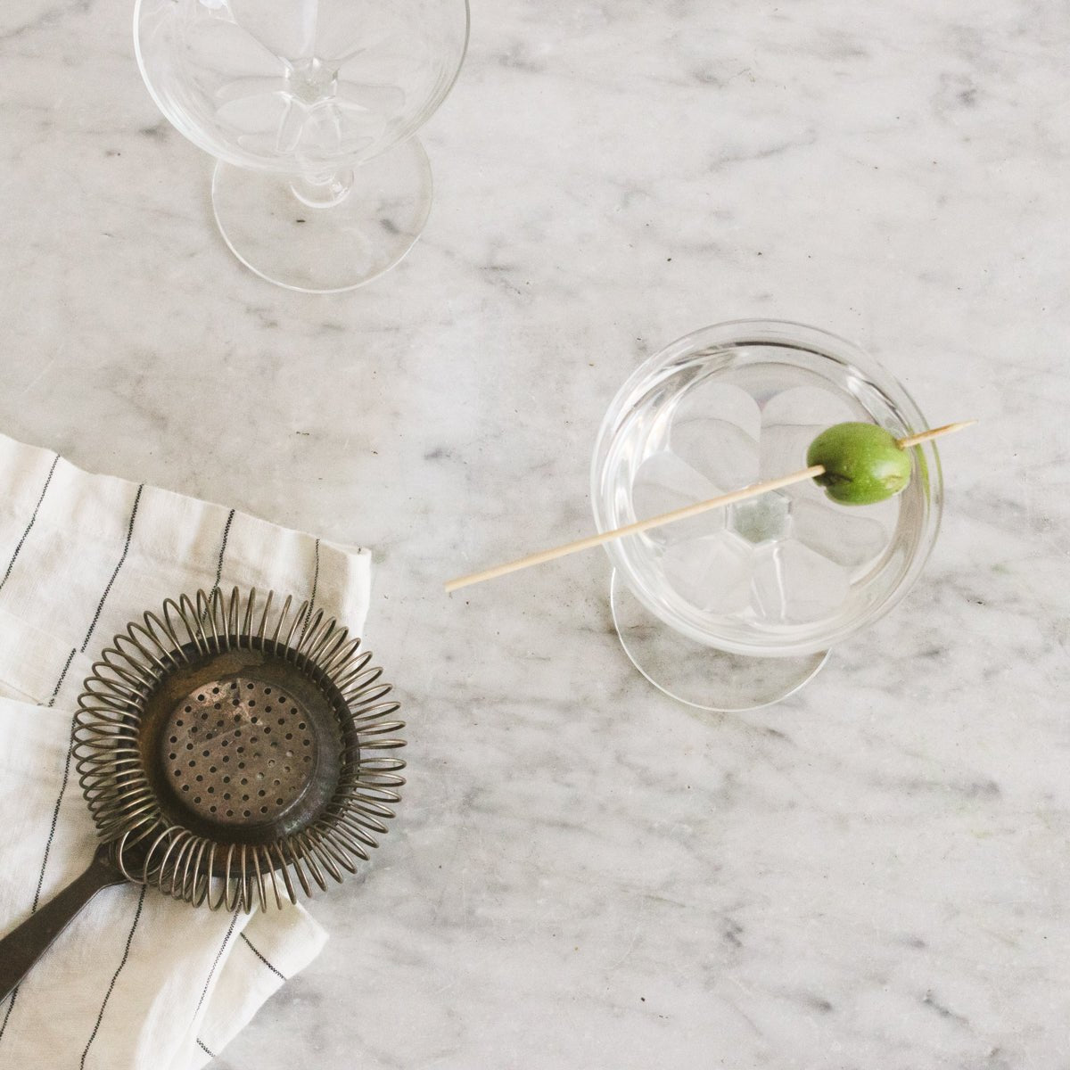 Trio Of Cut Crystal Coupes - elsie green - The French Kitchen