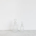 Trio Of Cut Crystal Vanity Bottles - elsie green - Decor