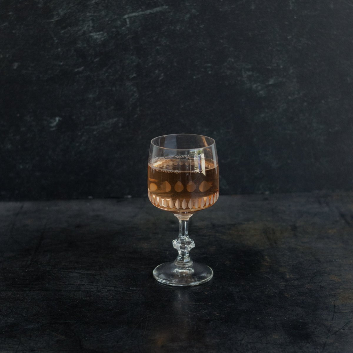 Trio of Etched Crystal Wine - elsie green - The French Kitchen