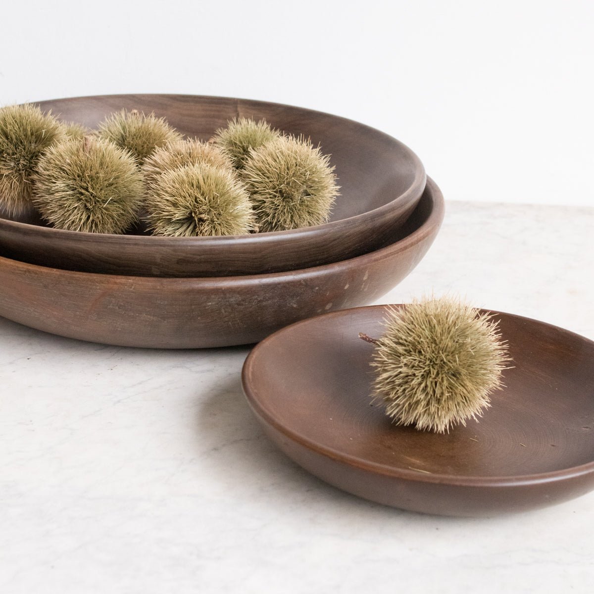 Trio Of Moncorgé Wood Bowls | Mof 1972 - elsie green - The French Kitchen