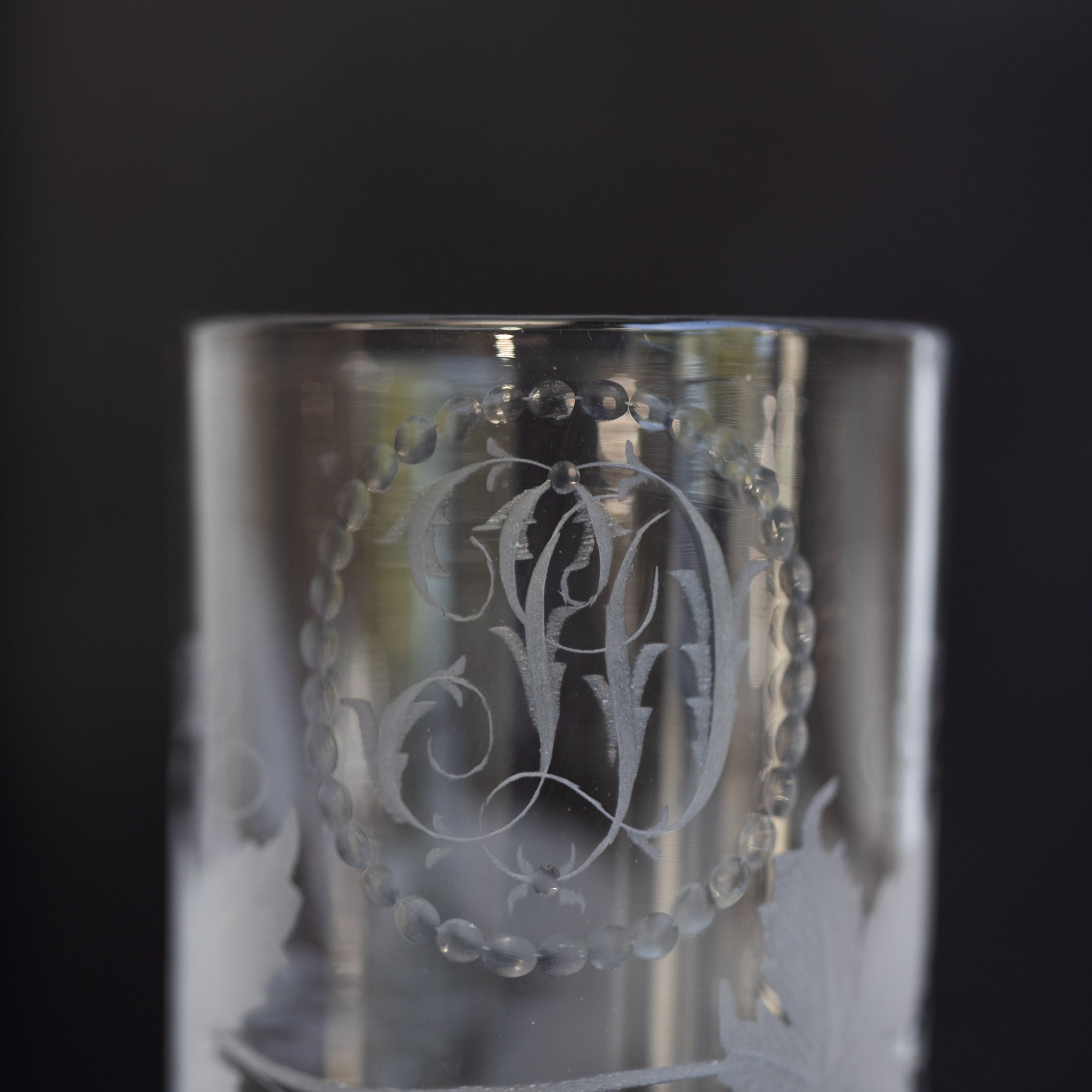 Trio of Monogrammed Tumblers - elsie green - the french kitchen