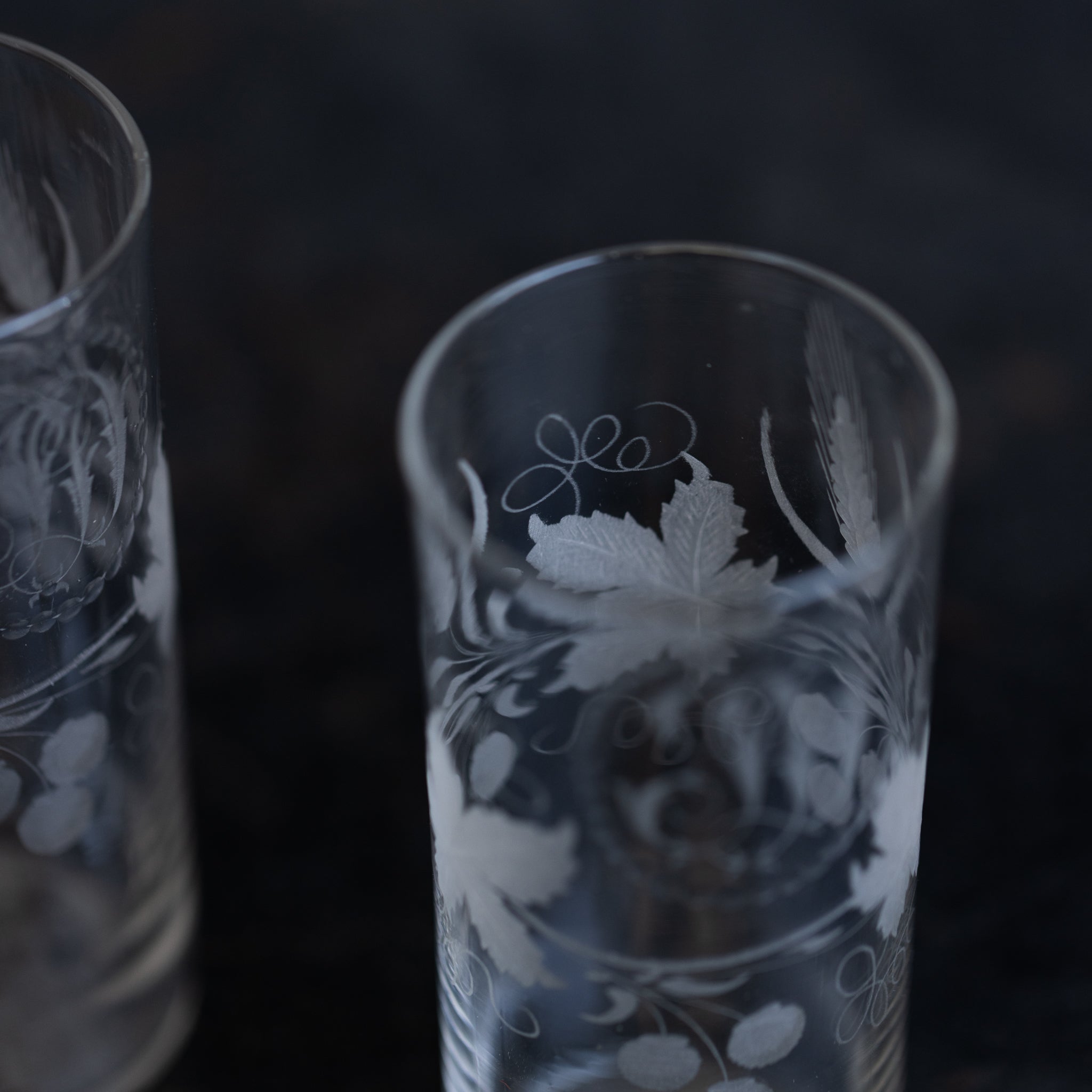 Trio of Monogrammed Tumblers - elsie green - the french kitchen
