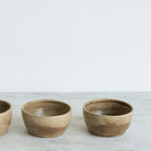 Trio Of Petite Stoneware Bowls | Signed By Artist - elsie green - The French Kitchen