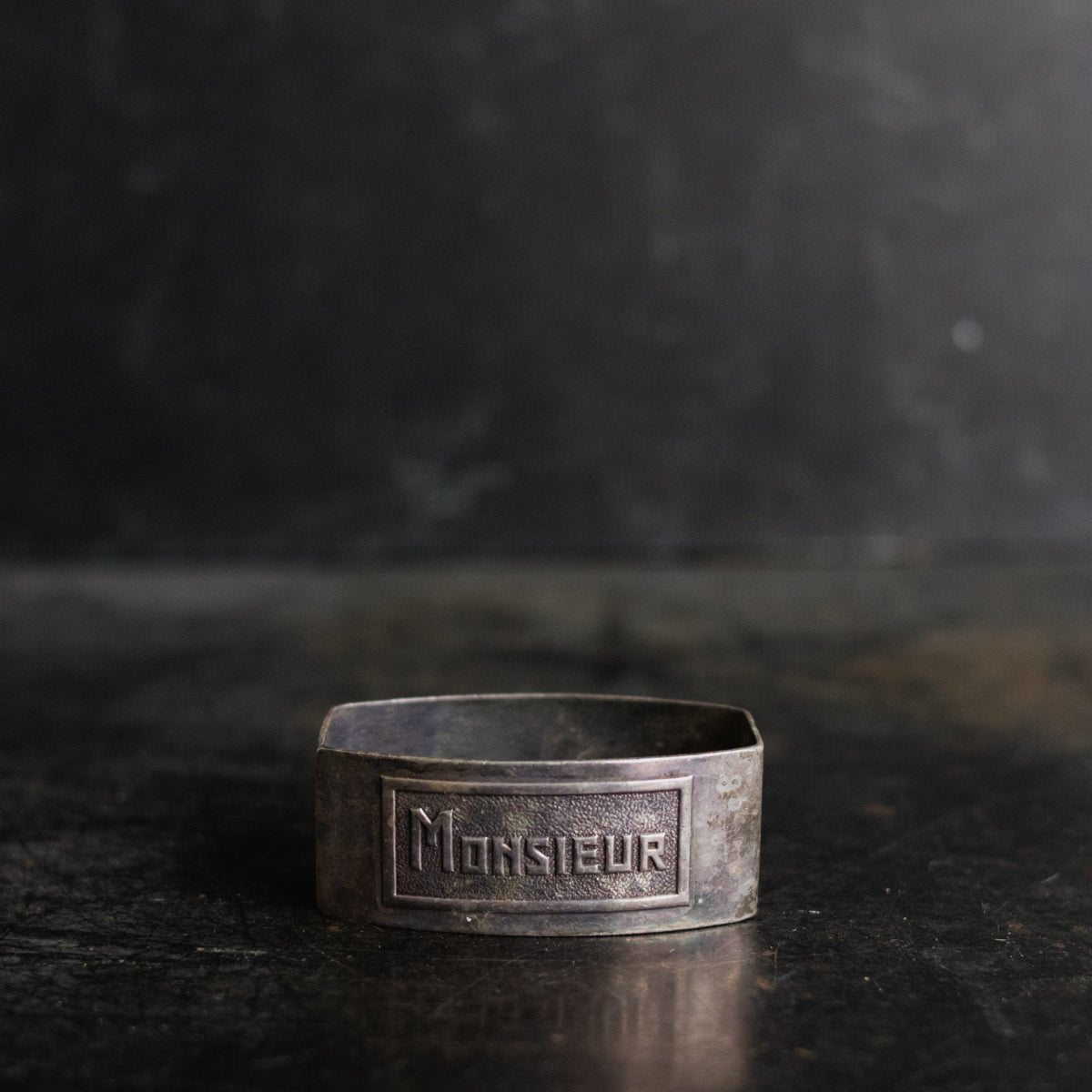 Trio of Silver Napkin Rings | Messieurs Only - elsie green - the french kitchen