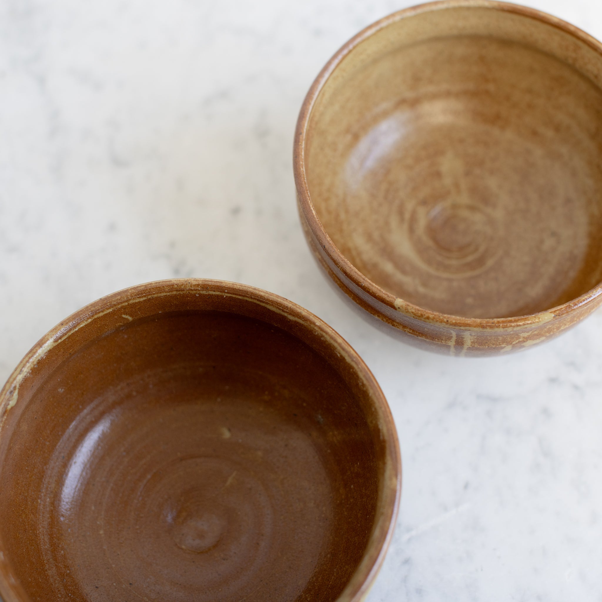 Trio of Stoneware Bowls | Signed by Artist - elsie green - the french kitchen