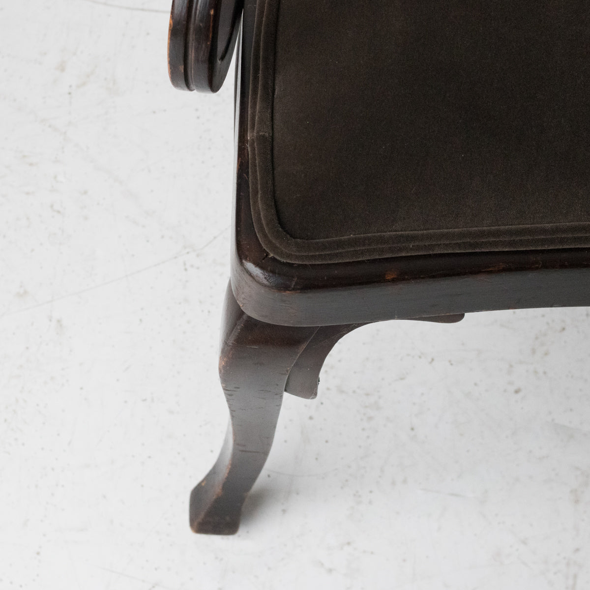 Upholstered Bentwood Settee - elsie green - furniture