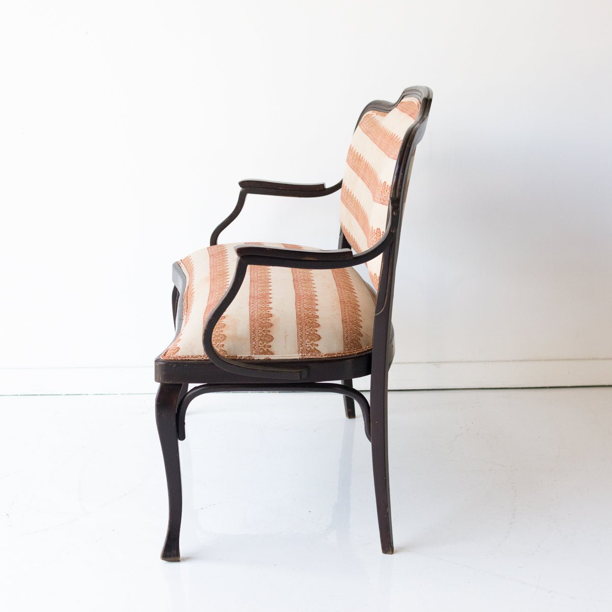 Upholstered Bentwood Settee - elsie green - furniture