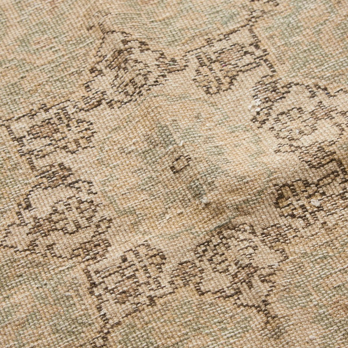 Uzes Vintage Rug | 6'8.5" x 10'1.5" - elsie green - textiles