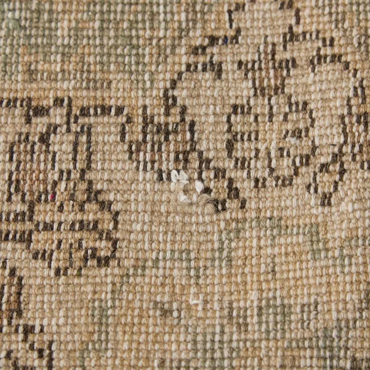 Uzes Vintage Rug | 6'8.5" x 10'1.5" - elsie green - textiles