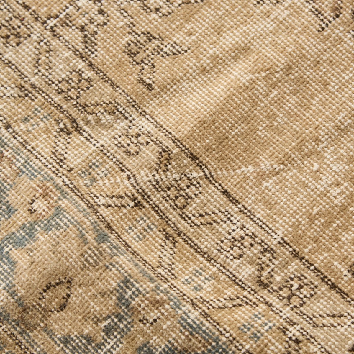 Uzes Vintage Rug | 6'8.5" x 10'1.5" - elsie green - textiles