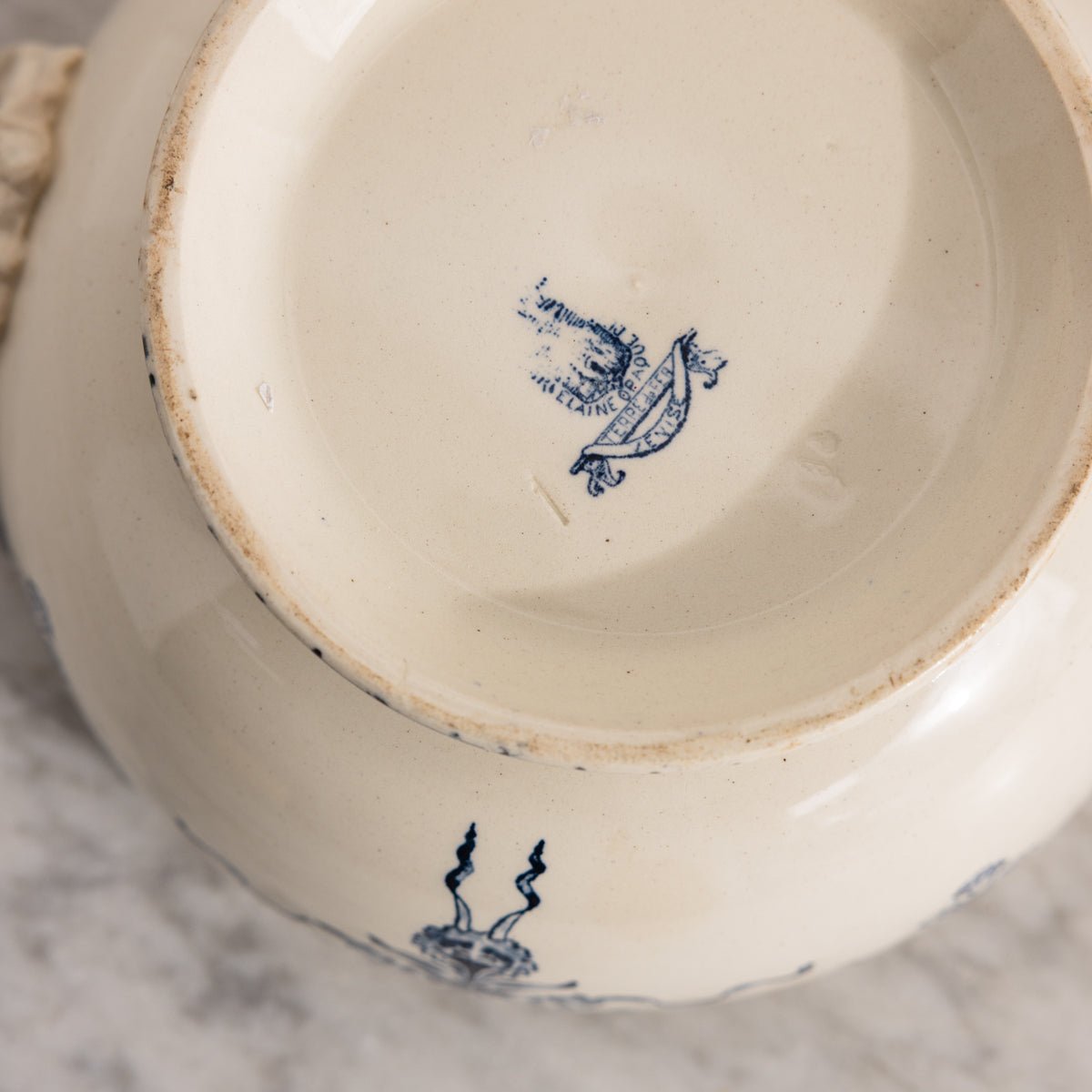 Venise Transferware Tureen - elsie green - the french kitchen
