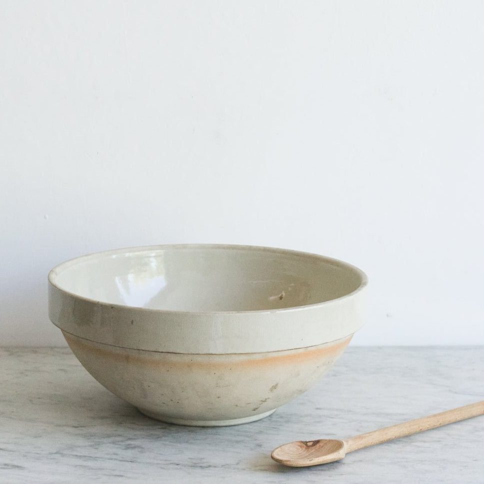 Very Large Stoneware Mixing Bowl - elsie green - The French Kitchen