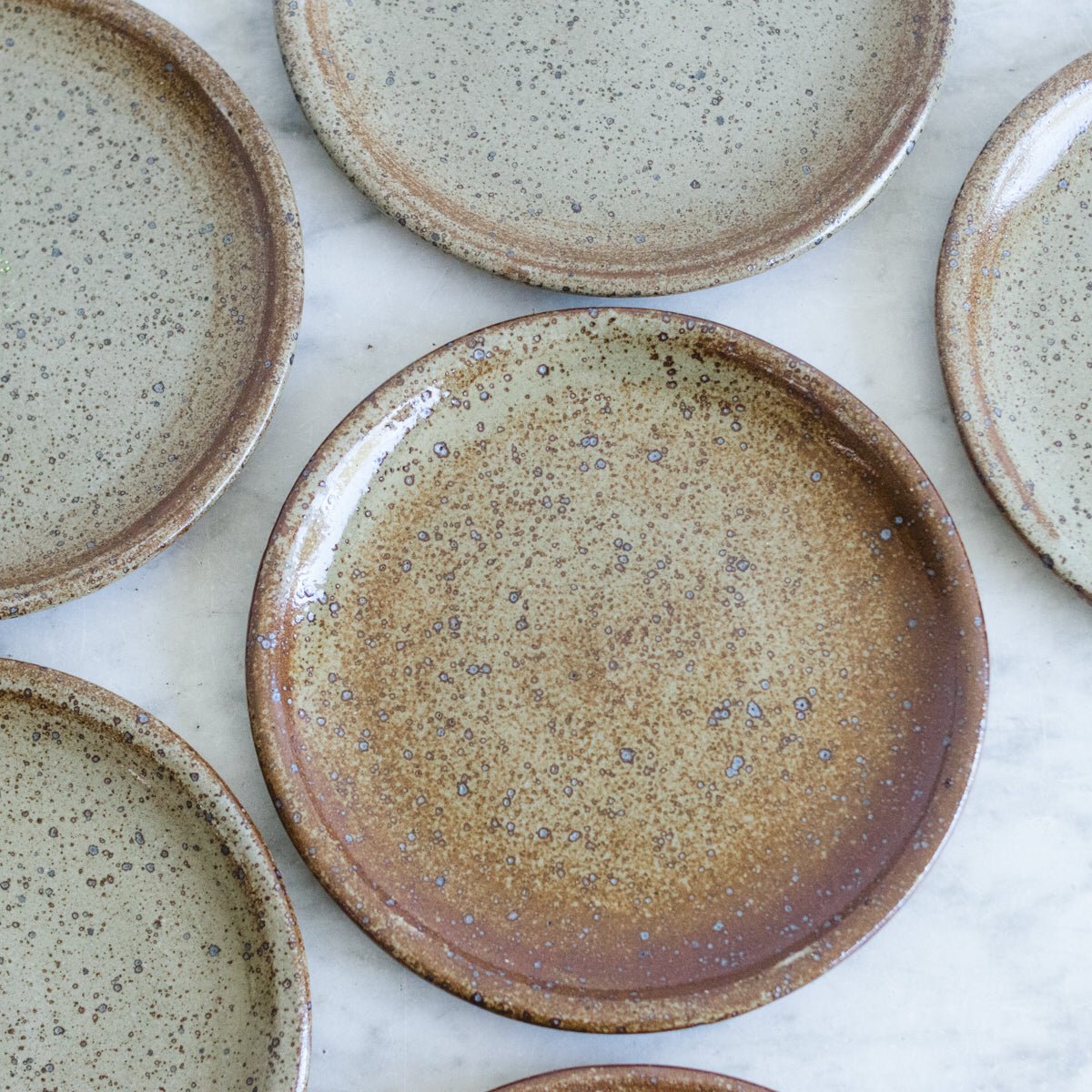 Viintage Stoneware Plate Set of 4 - elsie green - the french kitchen