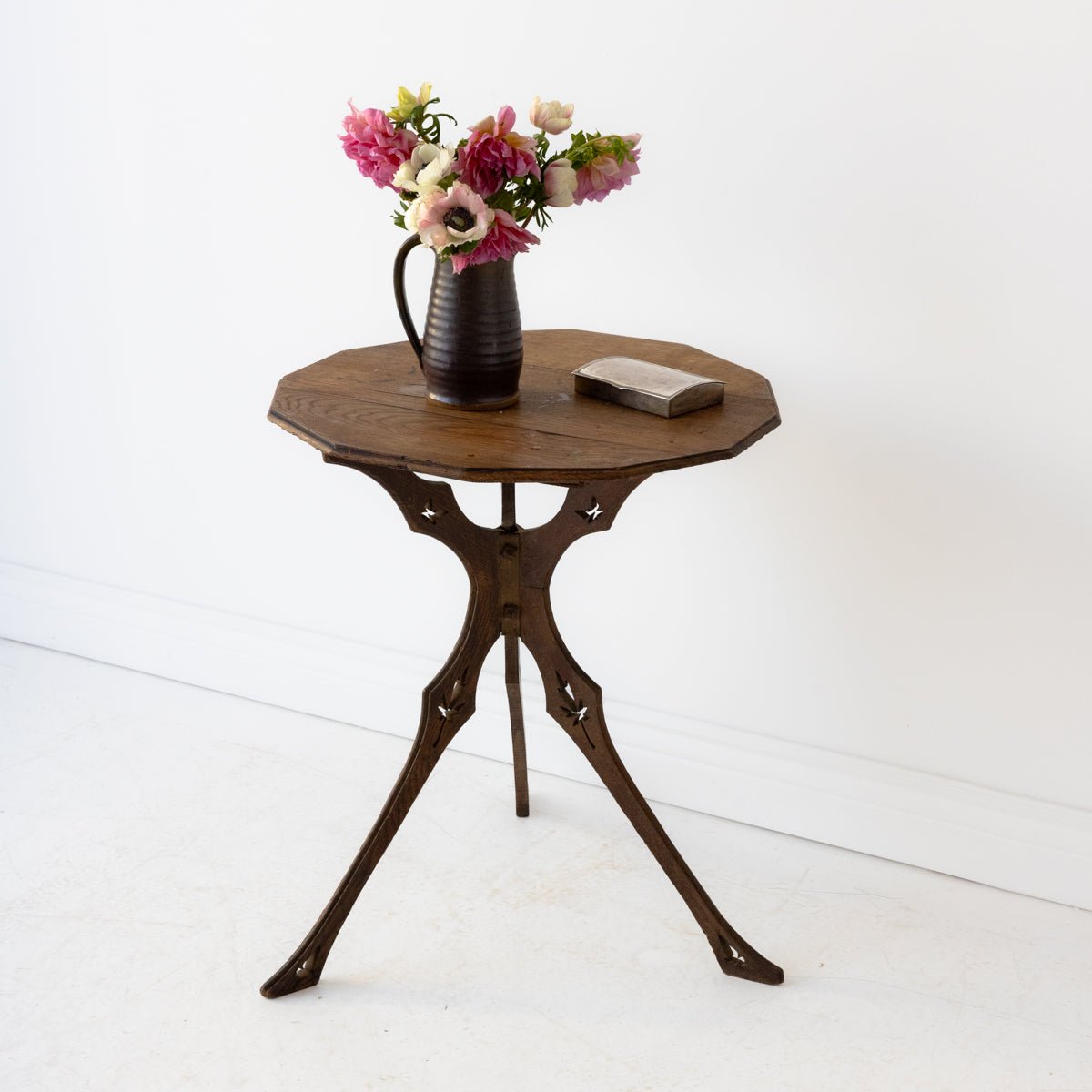 Vintage Alsacian Side Table - elsie green - furniture