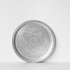 Vintage Aluminum Moroccan Tray - elsie green - French Kitchen