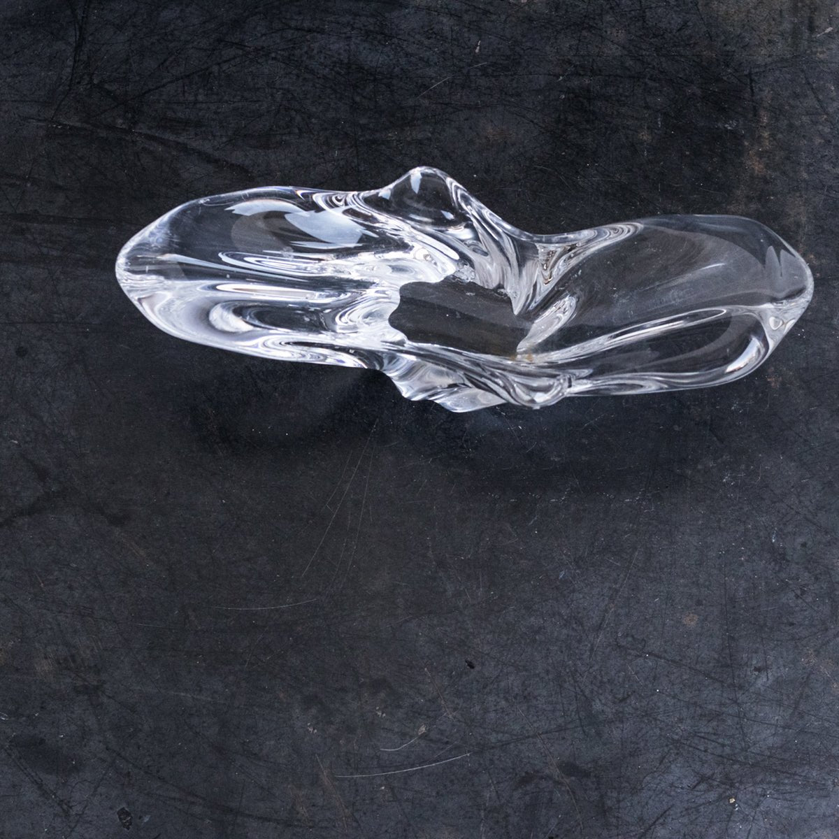 Vintage Baccarat Crystal Coupe - elsie green - decor