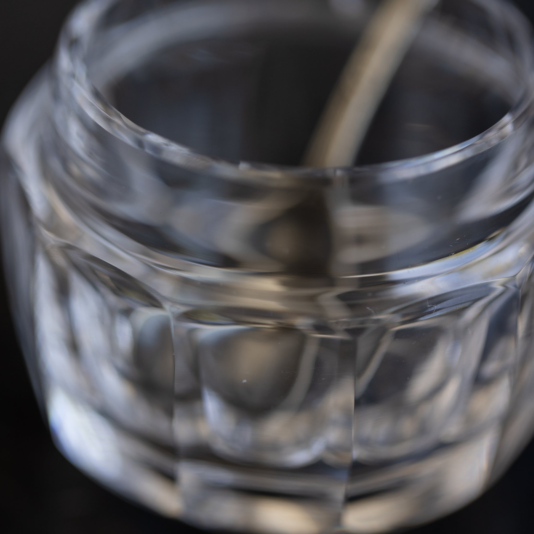 Vintage Baccarat Crystal Jam Jar - elsie green - Glassware .