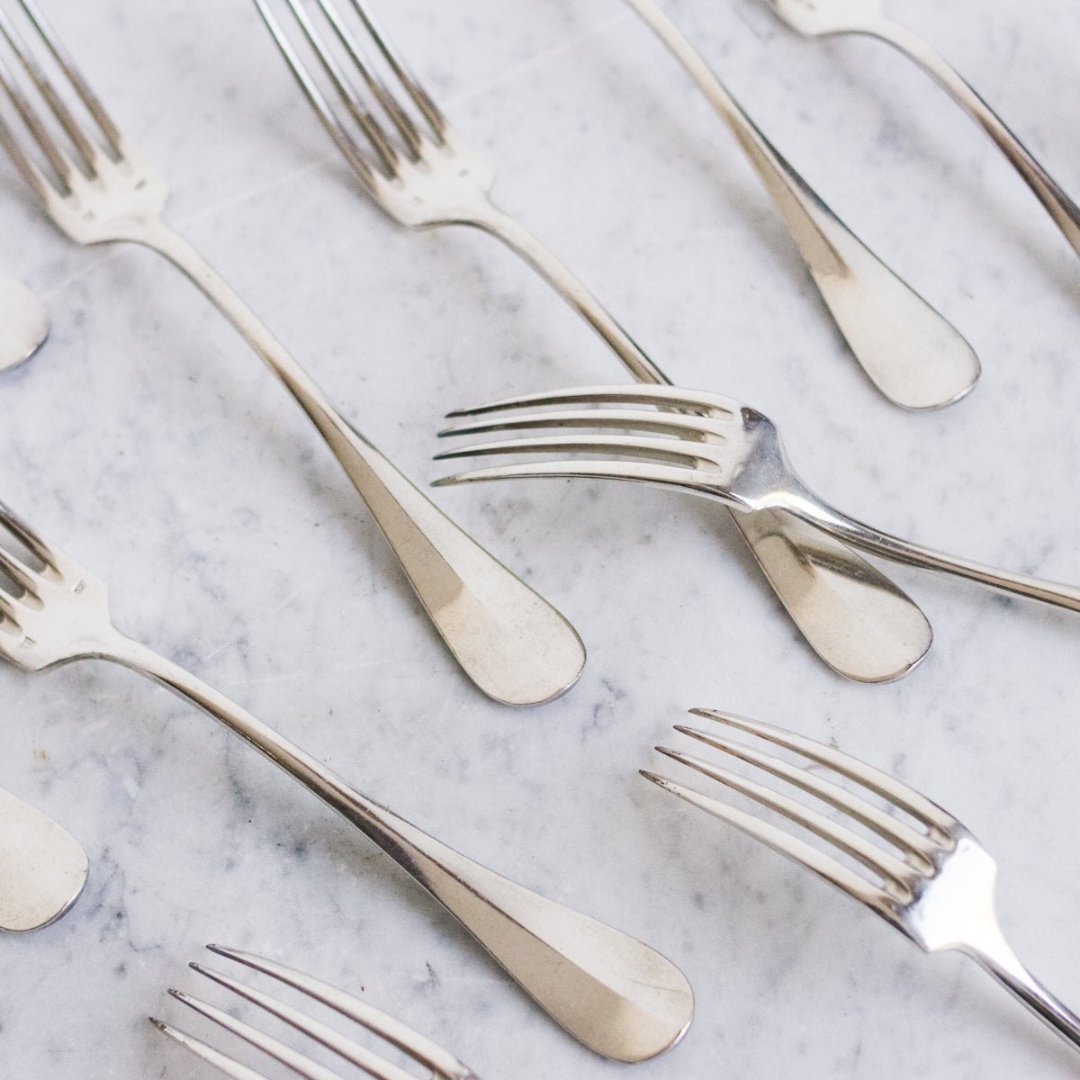 Vintage Baguette Flatware Set of 24 - elsie green - The French Kitchen