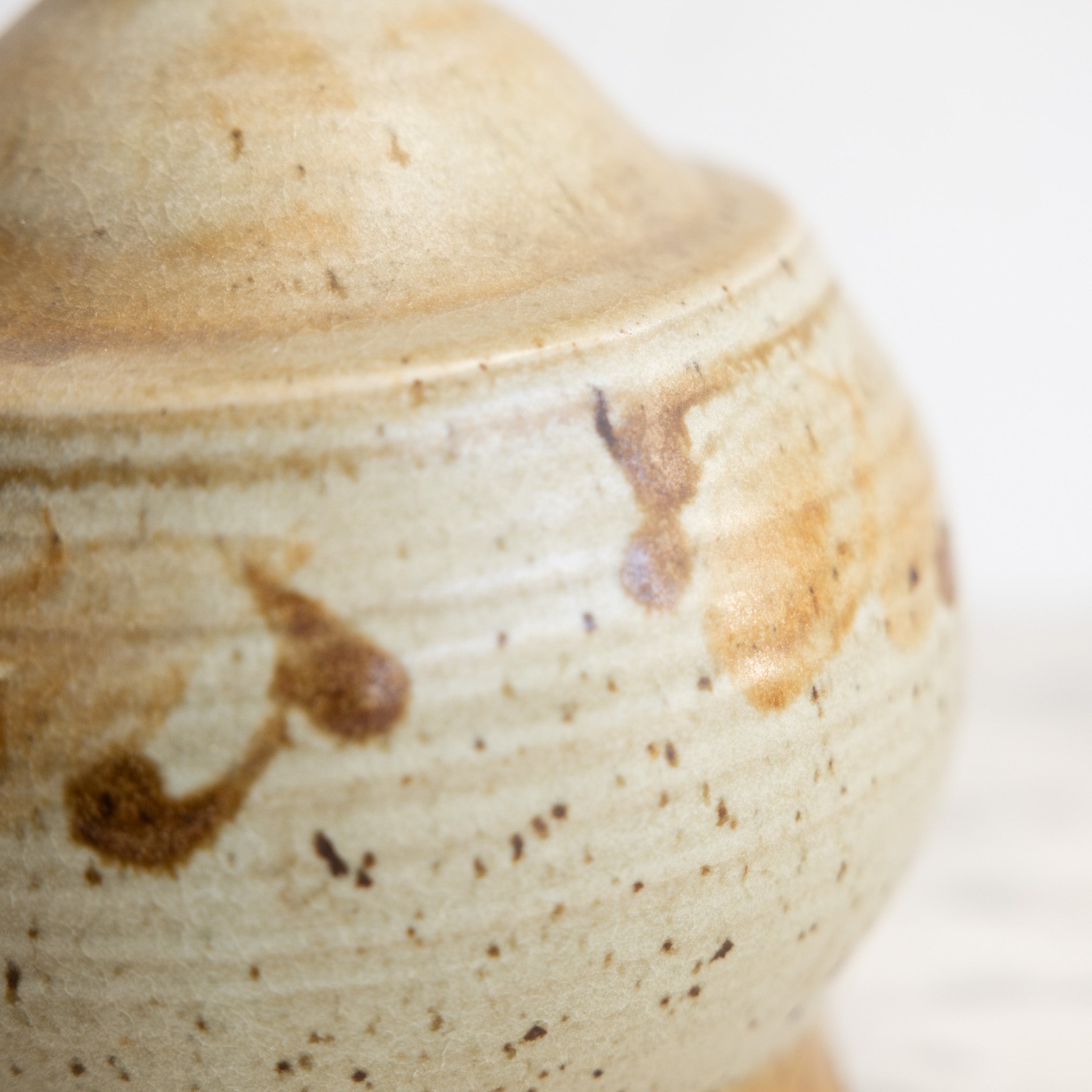 Vintage Blanot Stoneware Lamp - elsie green - decor