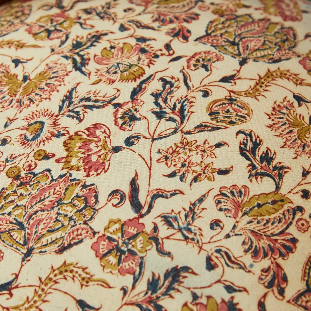 Vintage Block Print Crapaud Chair | Zara - elsie green - furniture