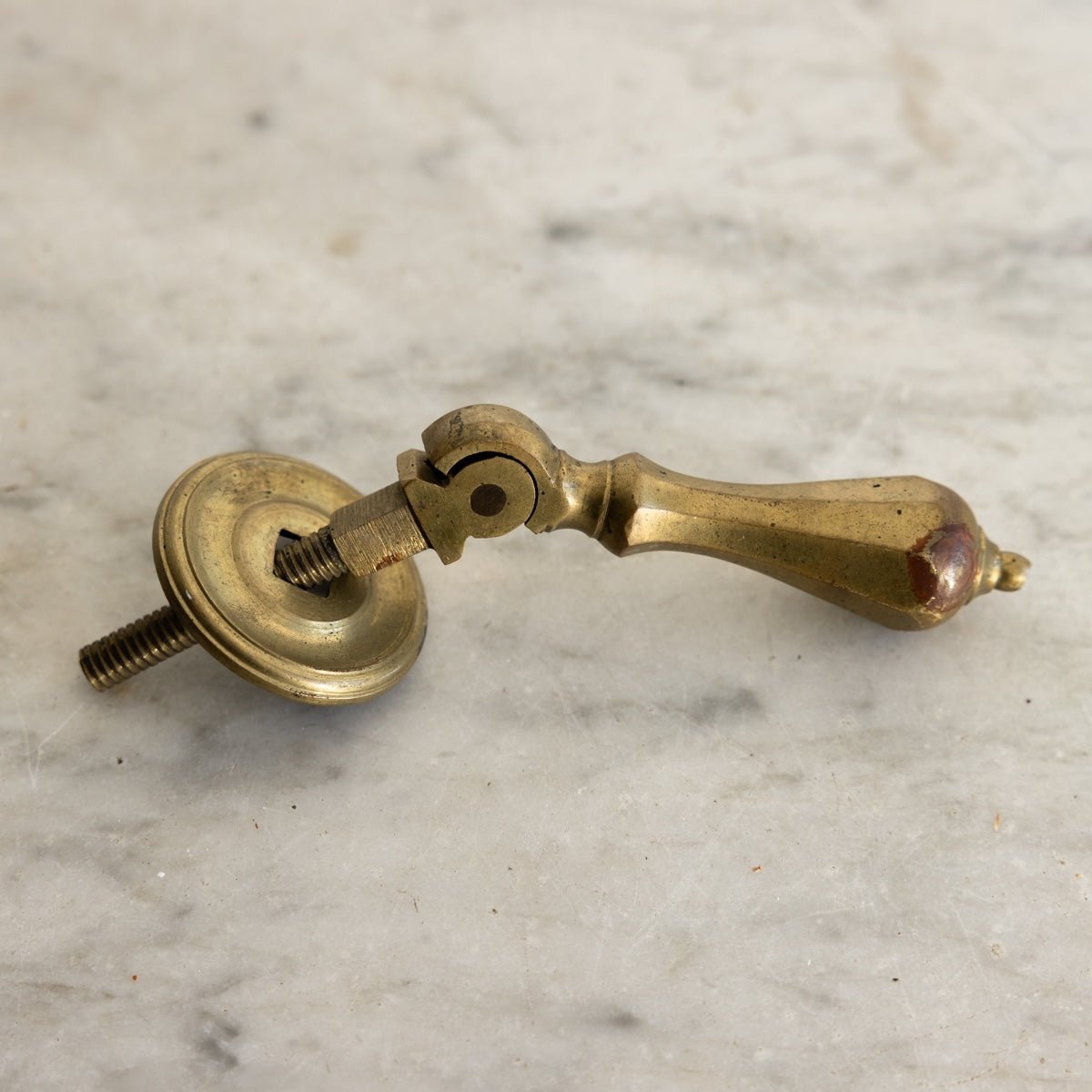 Vintage Brass Teardrop Pull - elsie green - decor