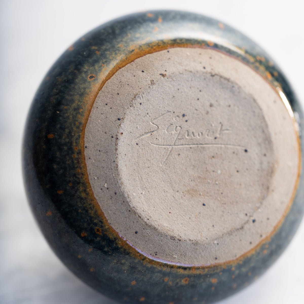 Vintage Bud Vase | Signed by Artist - elsie green - decor