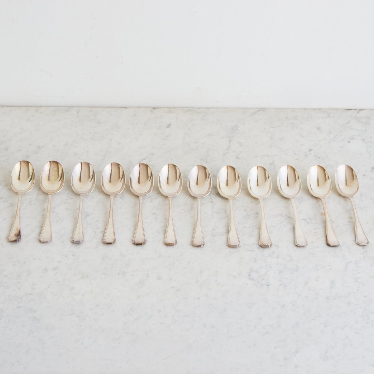 Vintage Christofle America Fork & Spoon | Set of 24 Pieces - elsie green - the french kitchen