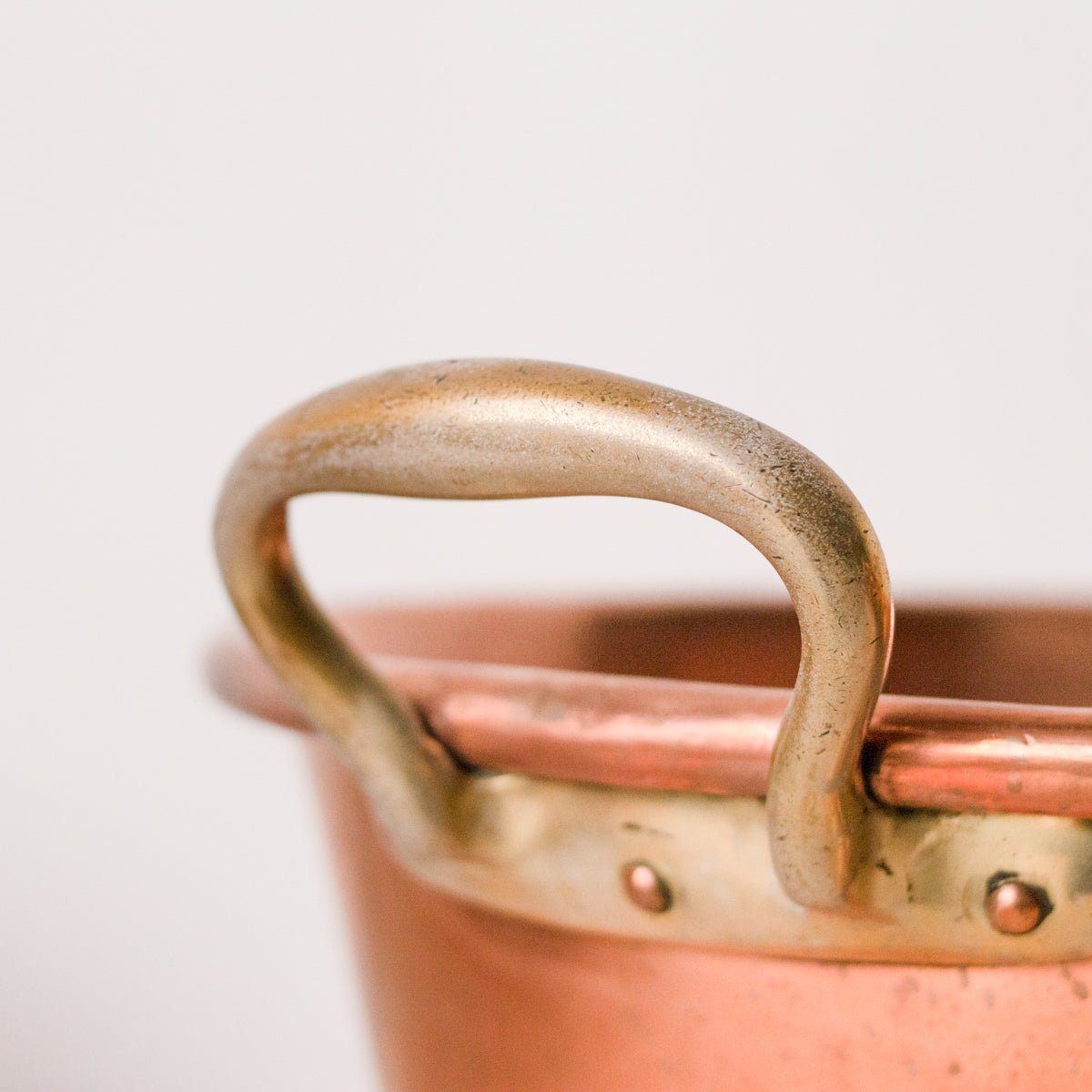 Vintage Copper Jam Pot - elsie green - the french kitchen
