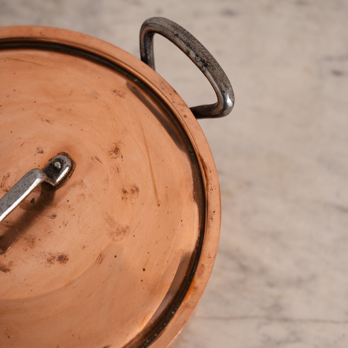 Vintage Copper Stock Pot - elsie green - the french kitchen
