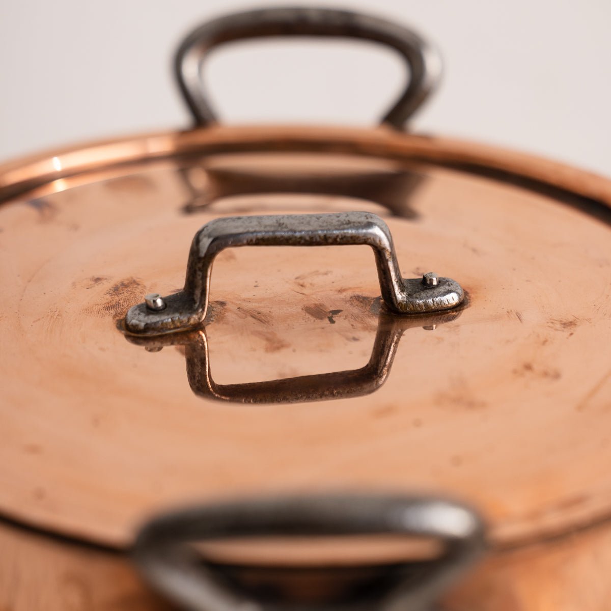 Vintage Copper Stock Pot - elsie green - the french kitchen
