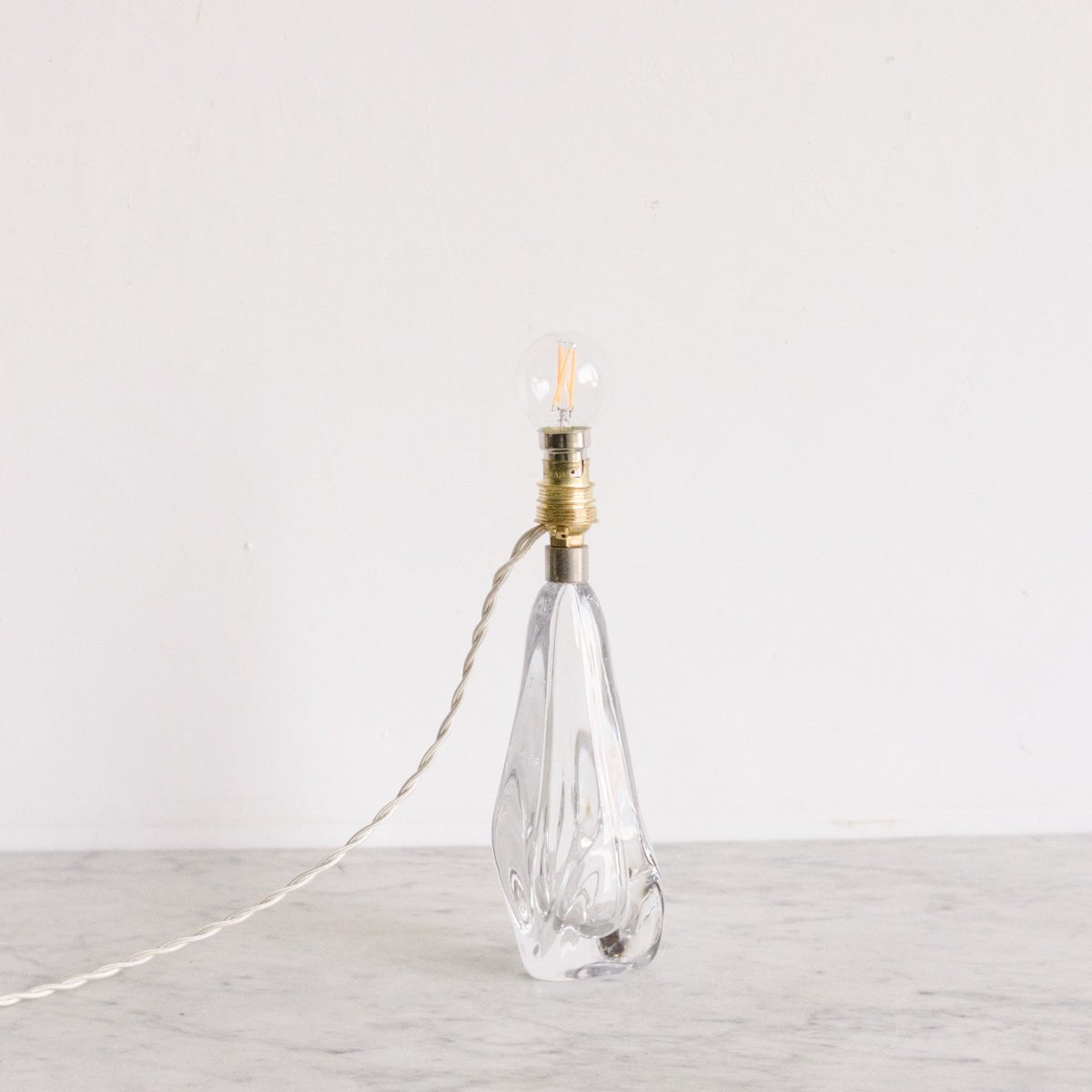 Vintage Crystal Accent Lamp - elsie green - decor