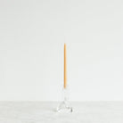 Vintage Crystal Candlestick - elsie green - Decor