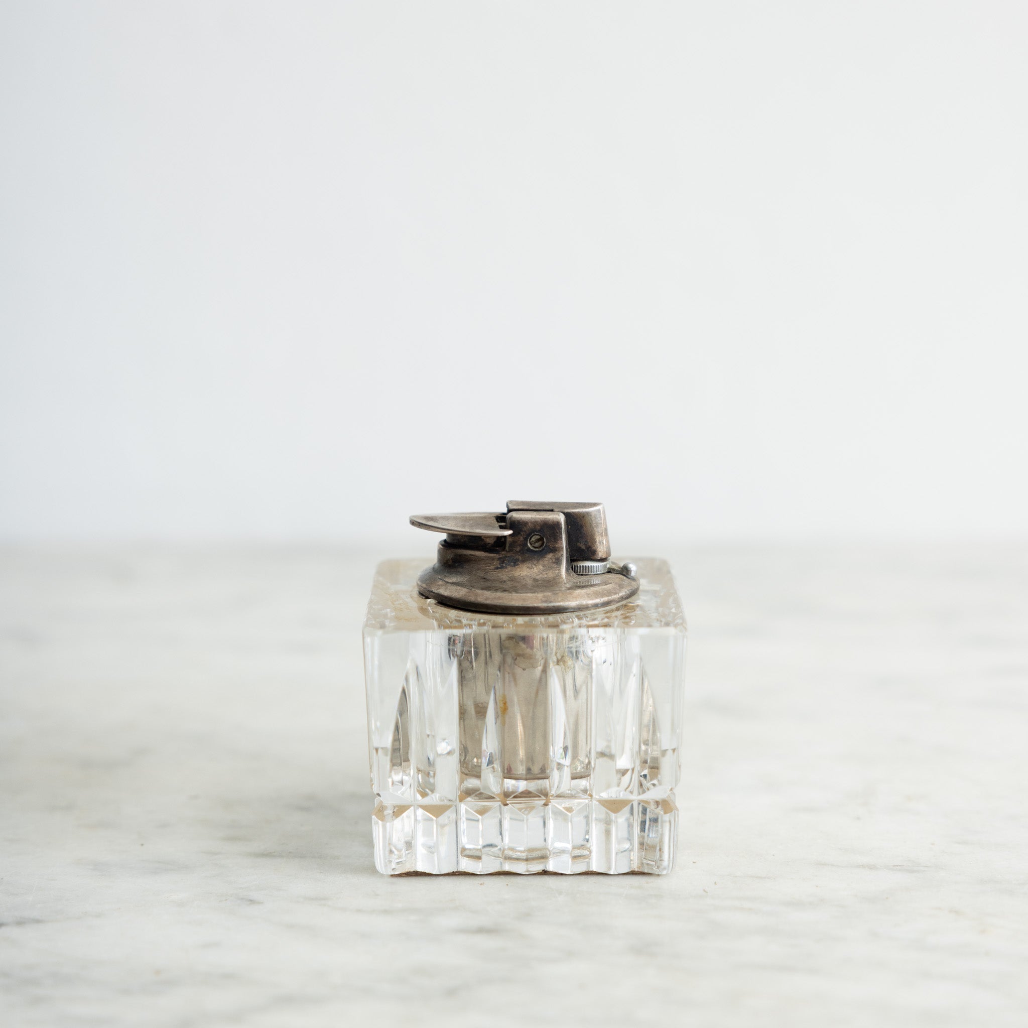 Vintage Crystal Lighter - elsie green - decor