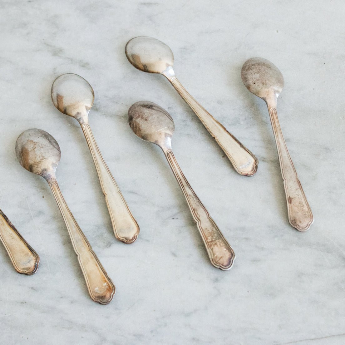 Vintage Demitasse Spoon Set of 12 - elsie green - the french kitchen