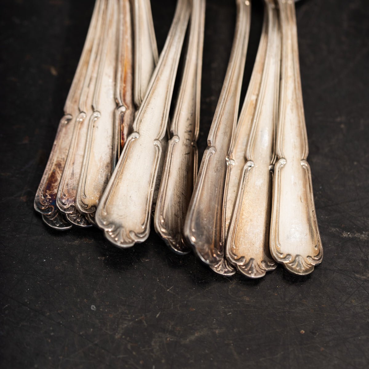 Vintage Demitasse Spoon Set of 12 | The Patrick Orbe Collection - elsie green - the french kitchen