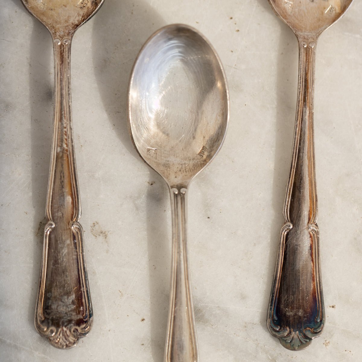 Vintage Demitasse Spoon Set of 12 | The Patrick Orbe Collection - elsie green - the french kitchen