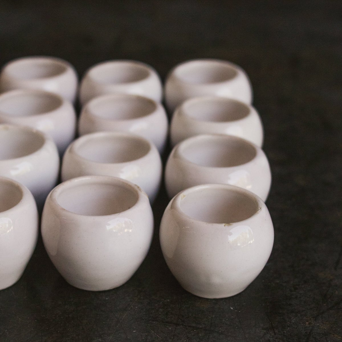Vintage Escargot Pot Set of 16 - elsie green - the french kitchen
