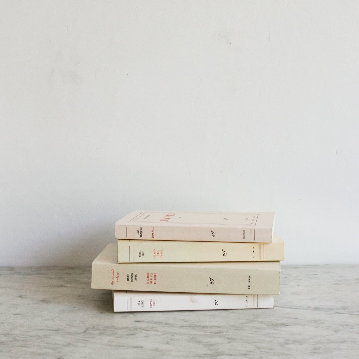 Vintage French Book Set of 4 - elsie green - decor