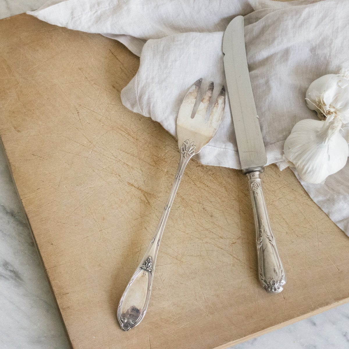 Vintage French Carving Set - elsie green - the french kitchen