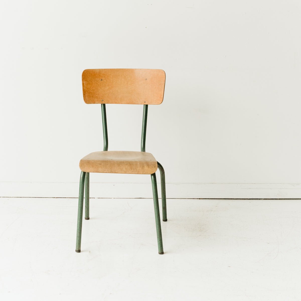 Vintage French Child's School Chair - elsie green - furniture