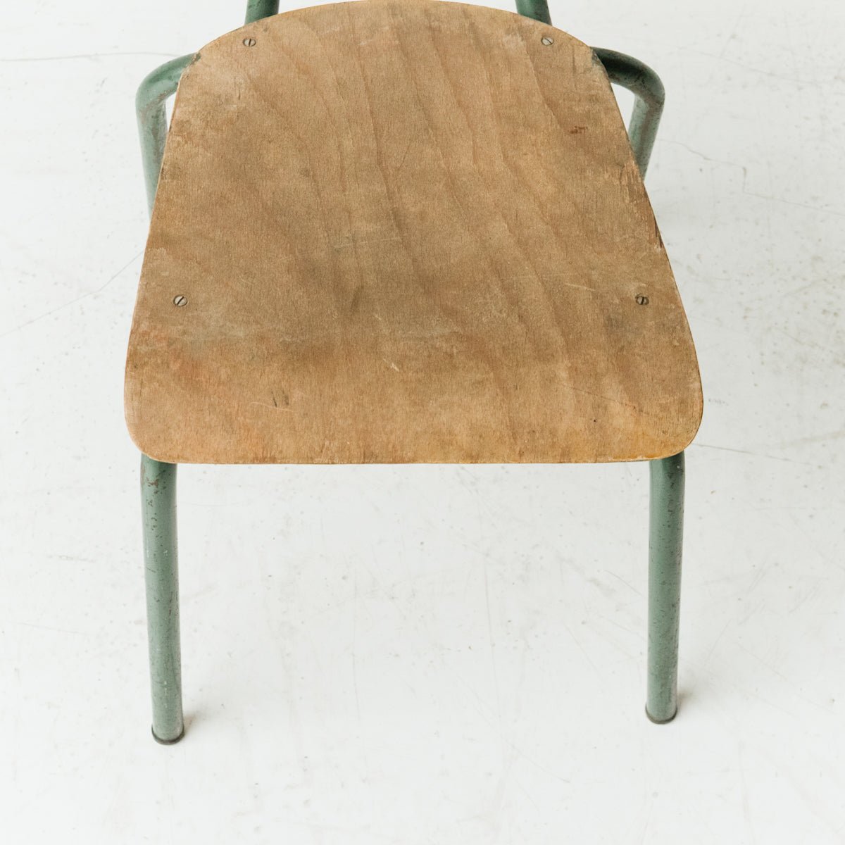 Vintage French Child's School Chair - elsie green - furniture