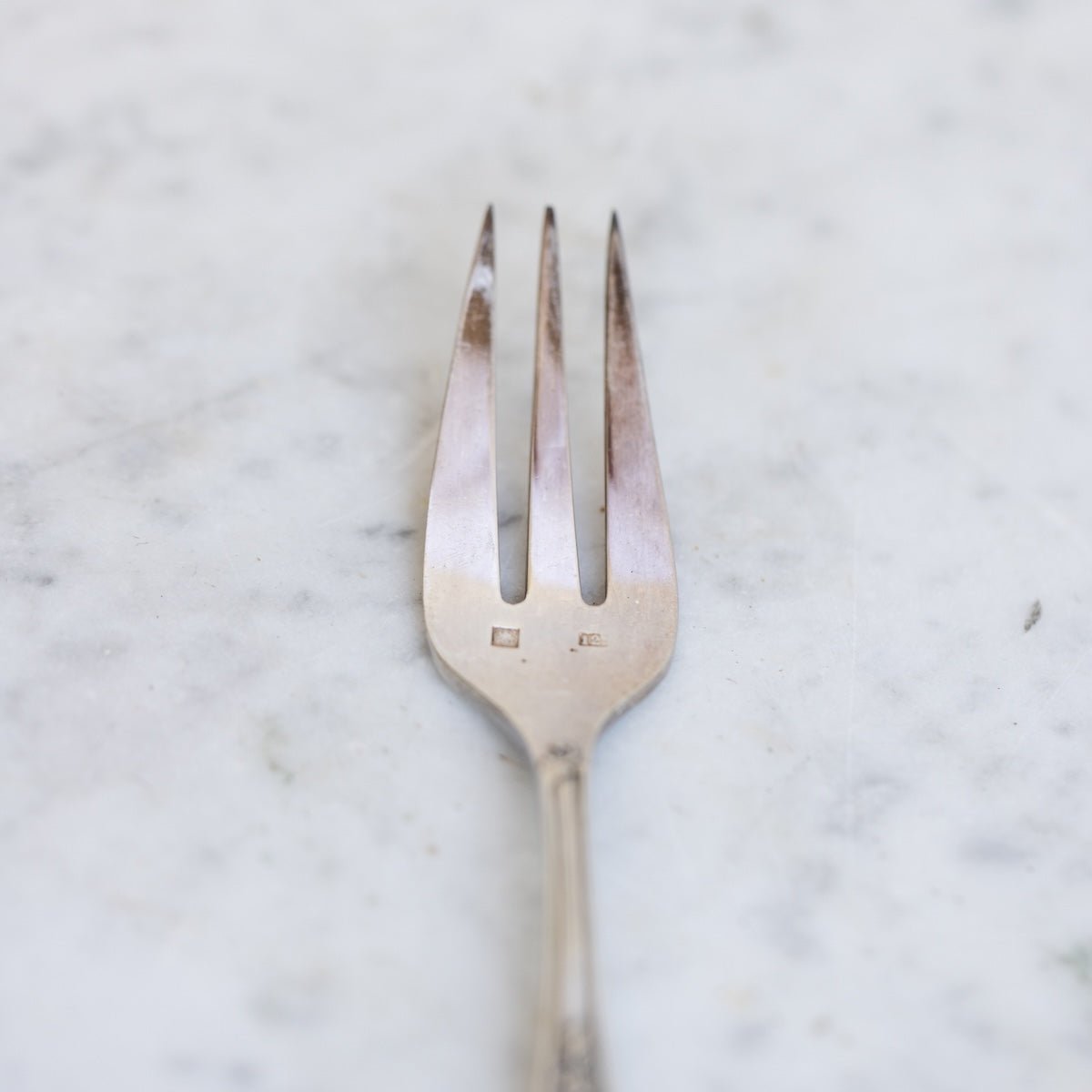 Vintage French Dessert Fork Set of 12 - elsie green - the french kitchen