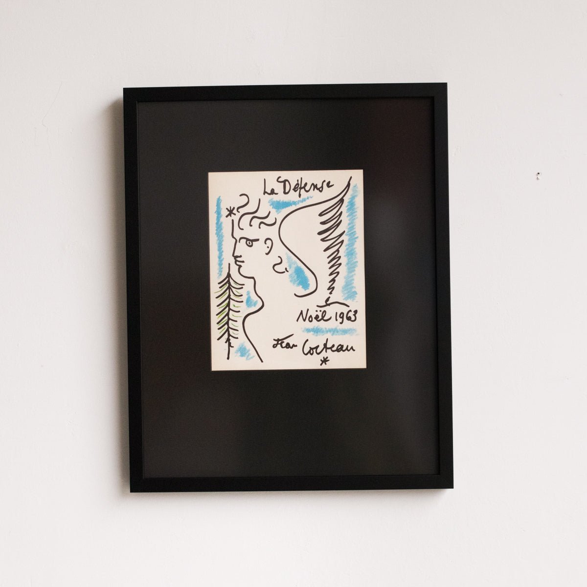 Vintage French Exhibit Poster | Jean Cocteau - elsie green - art