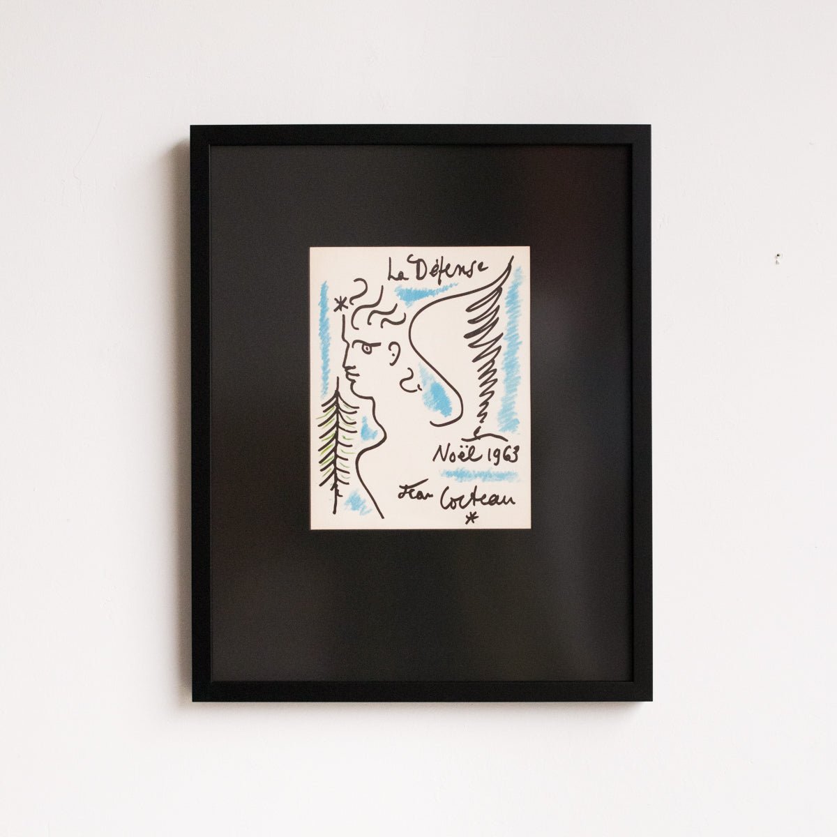 Vintage French Exhibit Poster | Jean Cocteau - elsie green - art