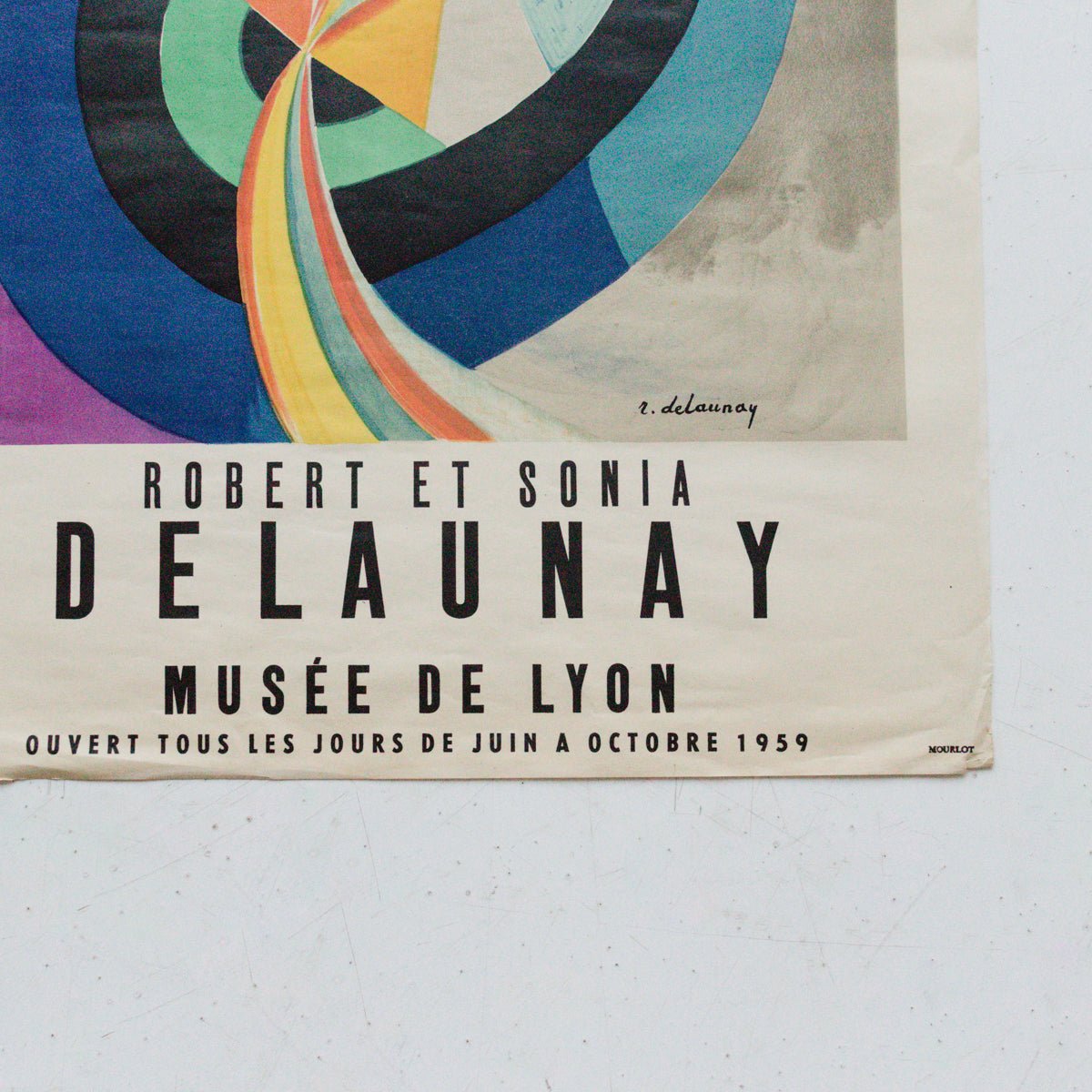 Vintage French Exhibit Poster | Robert & Sonia Delaunay - elsie green - art