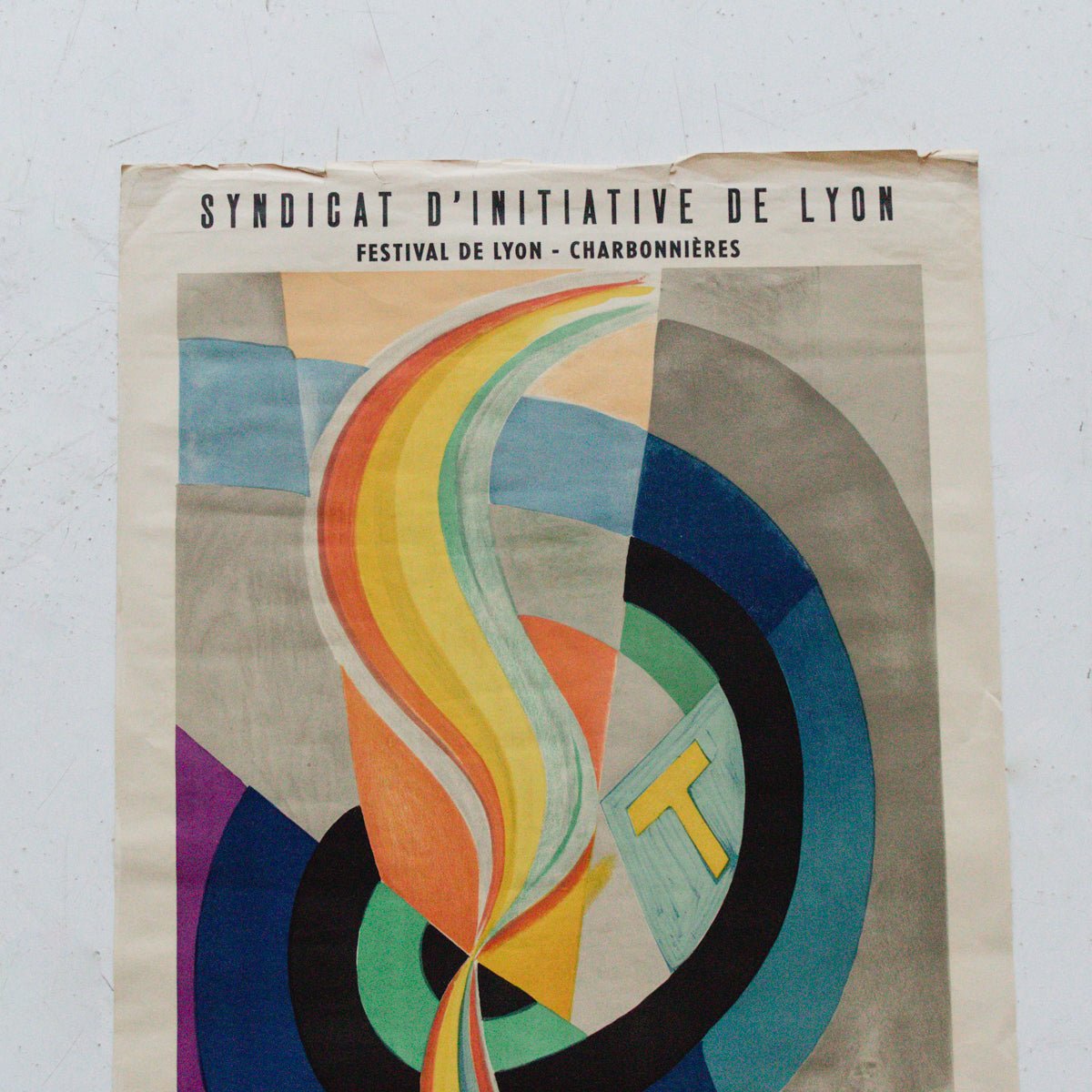 Vintage French Exhibit Poster | Robert & Sonia Delaunay - elsie green - art