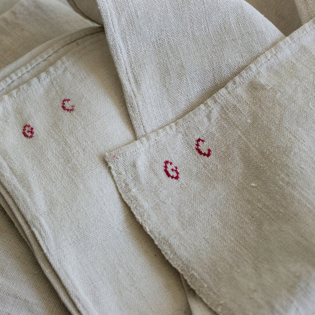 Vintage French Kitchen Towel Set of 4 - elsie green - the french kitchen