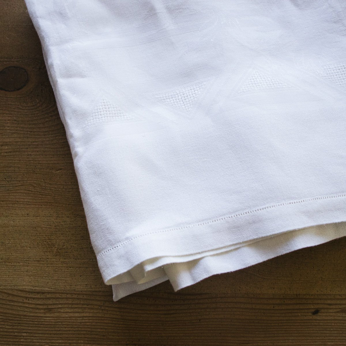 Vintage French Tablecloth - elsie green - textiles