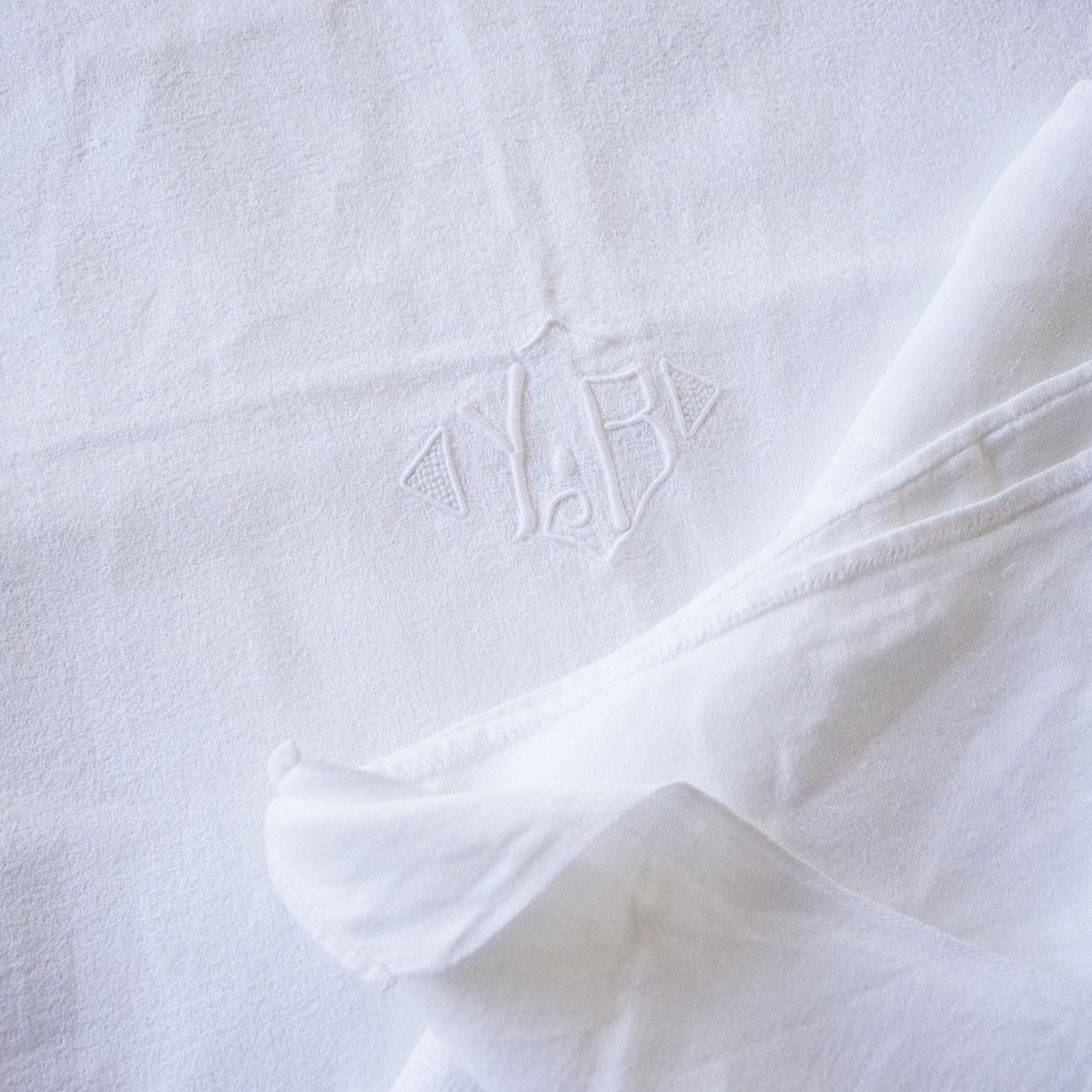 Vintage French Tablecloth - elsie green - textiles