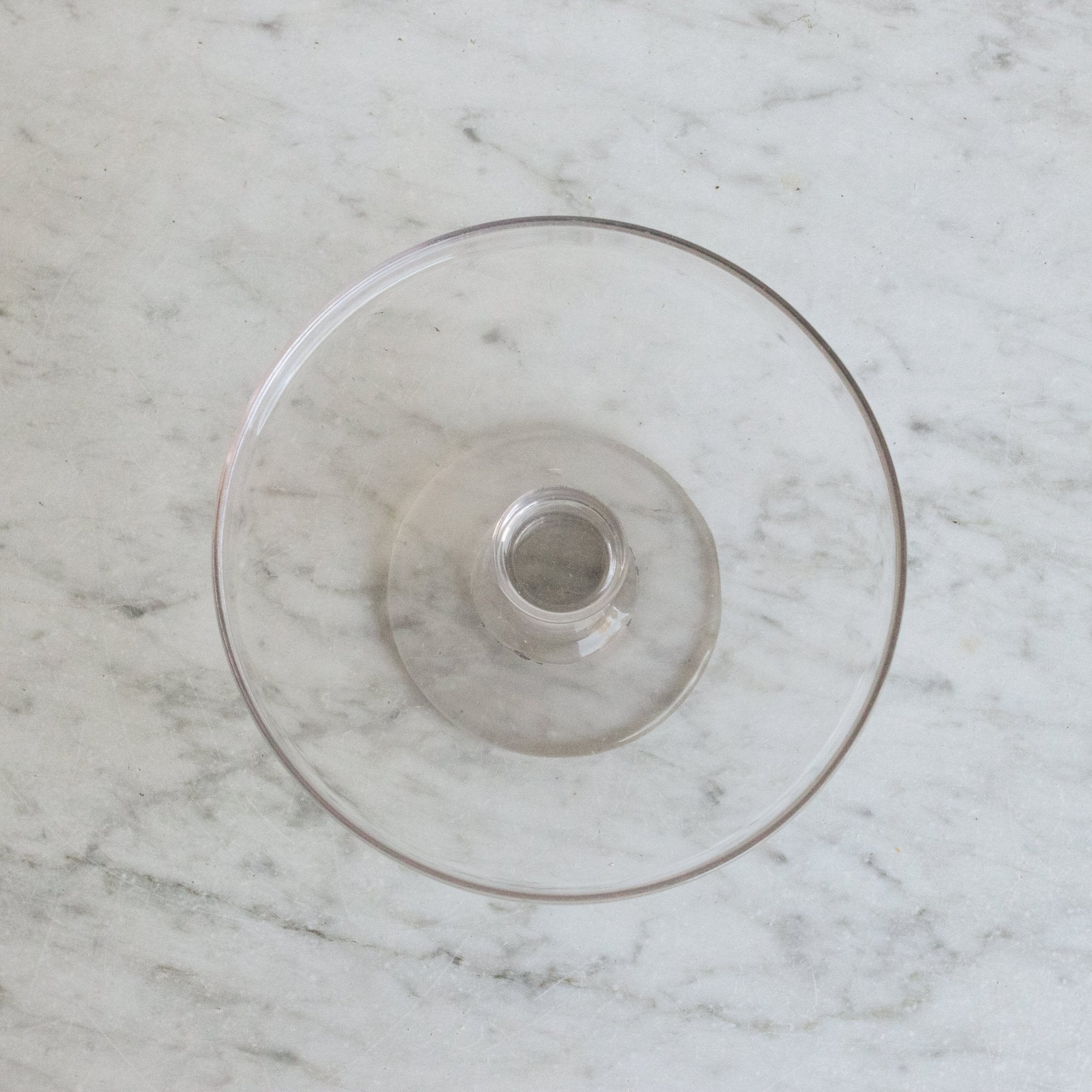 Vintage Glass Cake Plate - elsie green - The French Kitchen